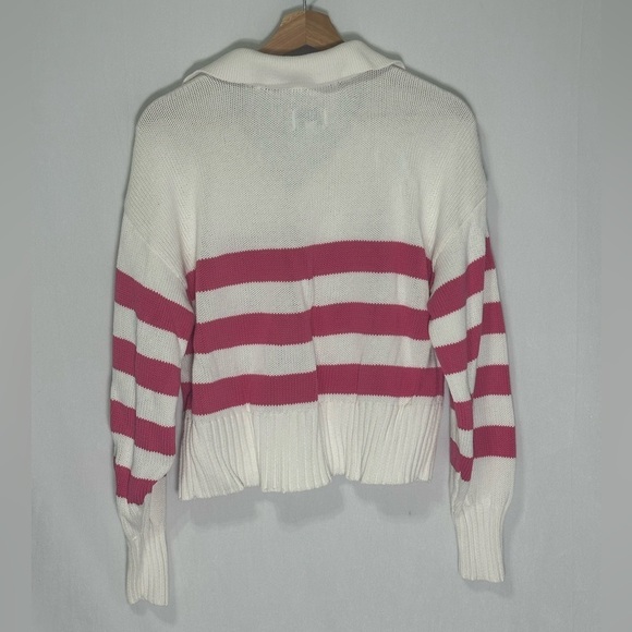Arlo Polo Sweater in Flamingo & White Stripe
PISTOLA - large - Picture 4 of 4